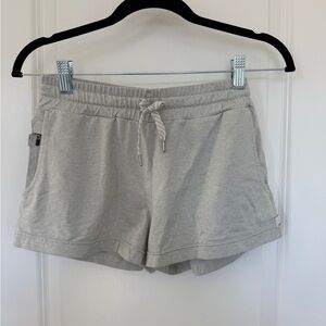 Vuori Light Gray Women's Halo Performance Shorts